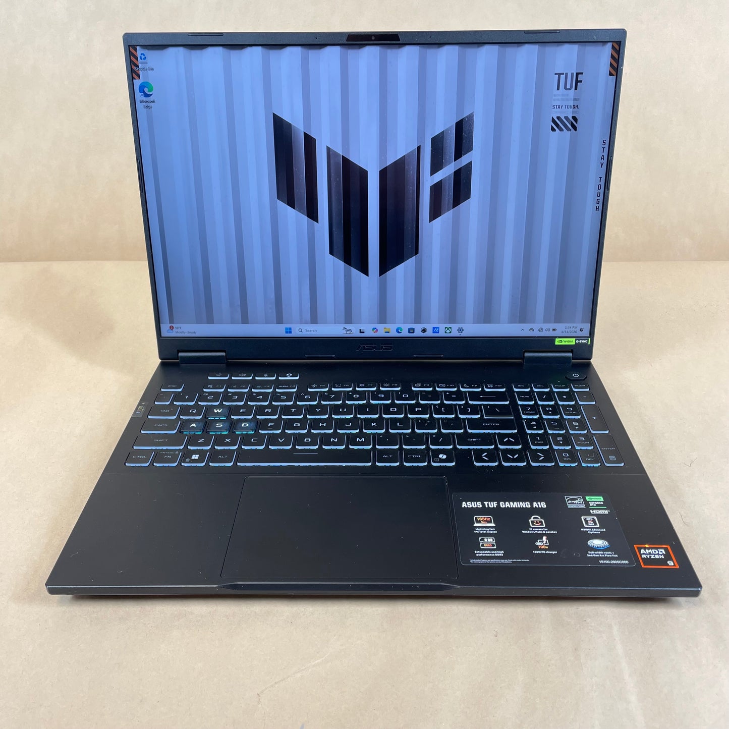 Asus TUF A16 FA608 16" Ryzen 9 270 4.0GHz 32GB RAM 1TB SSD GeForce RTX 5070
