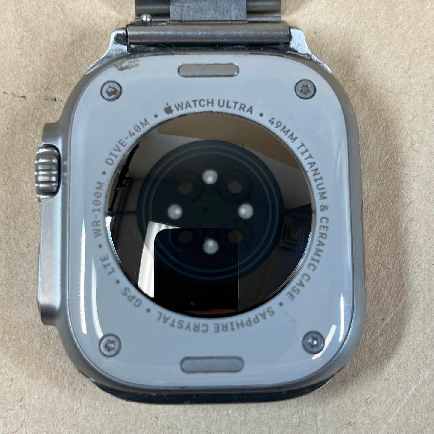 Unlocked Apple Watch Ultra 2 49MM Silver Titanium MREW3LW/A