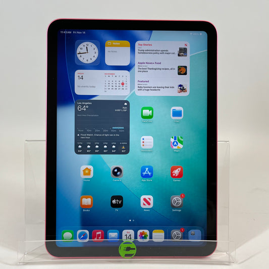 WiFi Only Apple iPad 11" (A16) 256GB Pink MD4P4LL/A