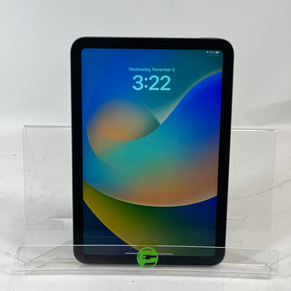 WiFi Only Apple iPad Mini 6th Gen 64GB 16.6 Space Gray MK7M3LL/A