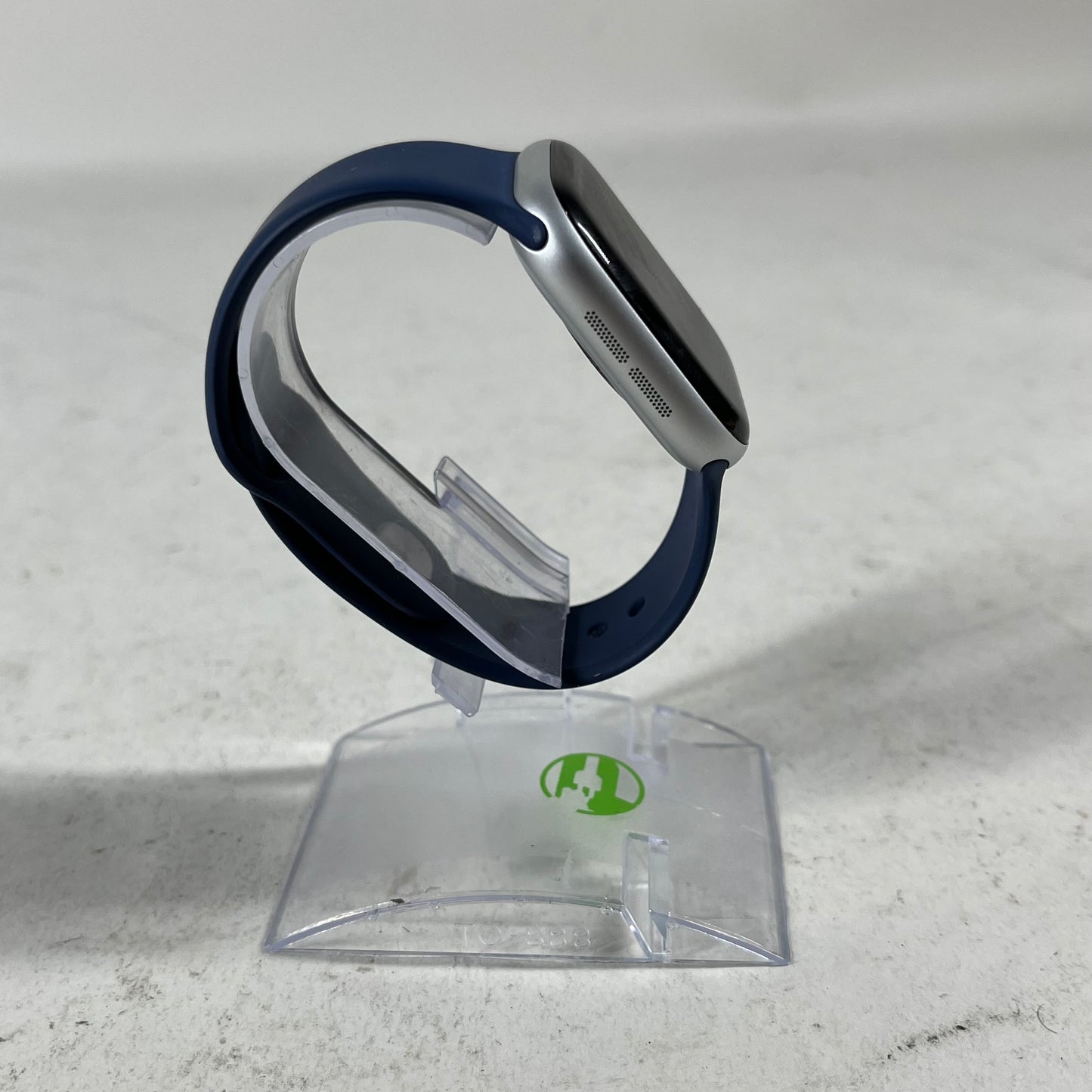 Unlocked Apple Watch Series 10 42MM Silver Aluminum Blue Sport Band MWX33LW/A