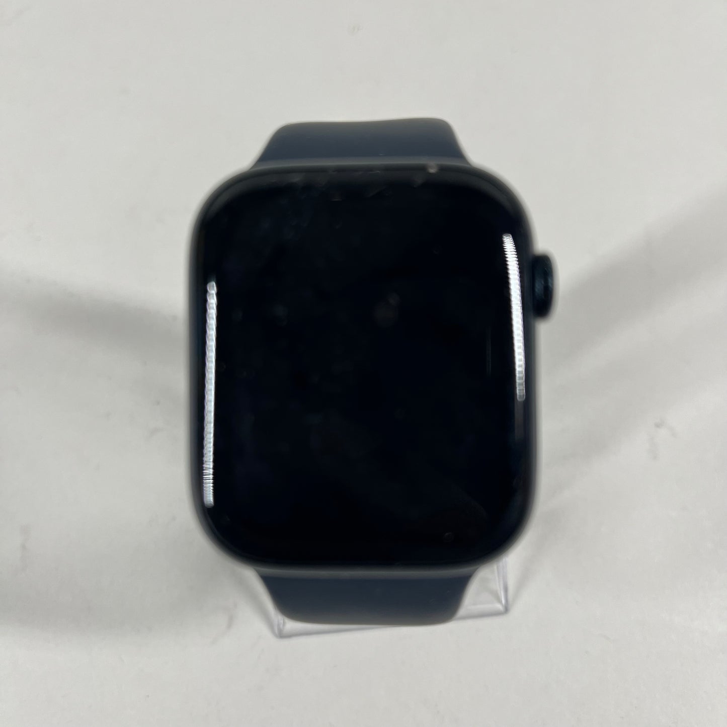 Unlocked Apple Watch Series 9 45MM Black Aluminum Black Sport Band MRMD3LL/A