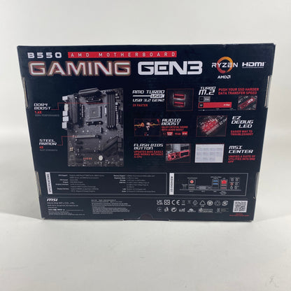 New MSi B550 Gaming AM4 ATX Motherboard