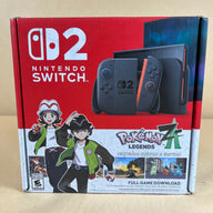 New Nintendo Switch 2 Game Console BEE‑001 Black Pokémon Legends: Z-A Bundle