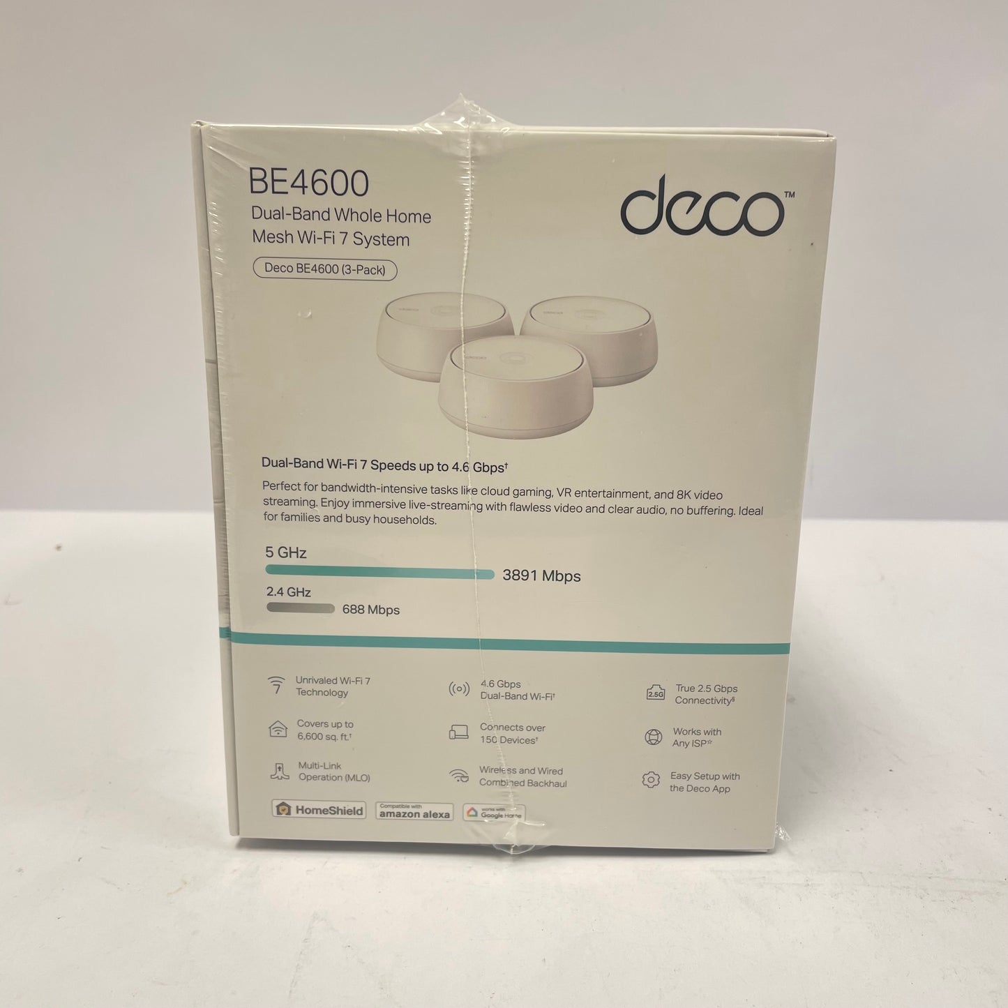 New Tp-link BE4600 Wireless Router