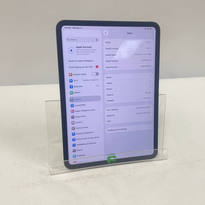 WiFi Only Apple iPad Pro 11" M5 256GB Space Black MDWK4LL/A