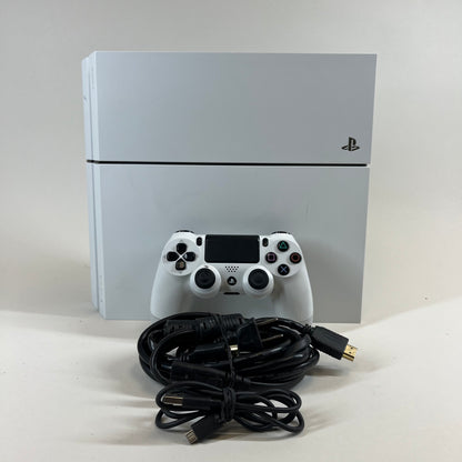 Sony PlayStation 4 PS4 500GB White Console Gaming System CUH-1115A