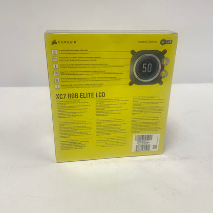 Corsair XC7 RGB Elite LCD CPU Water Block A62XT54200014K