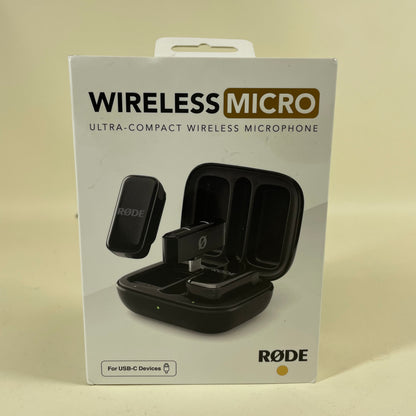Rode wireless micro 20 Hz - 20 kHz Wireless Microphone