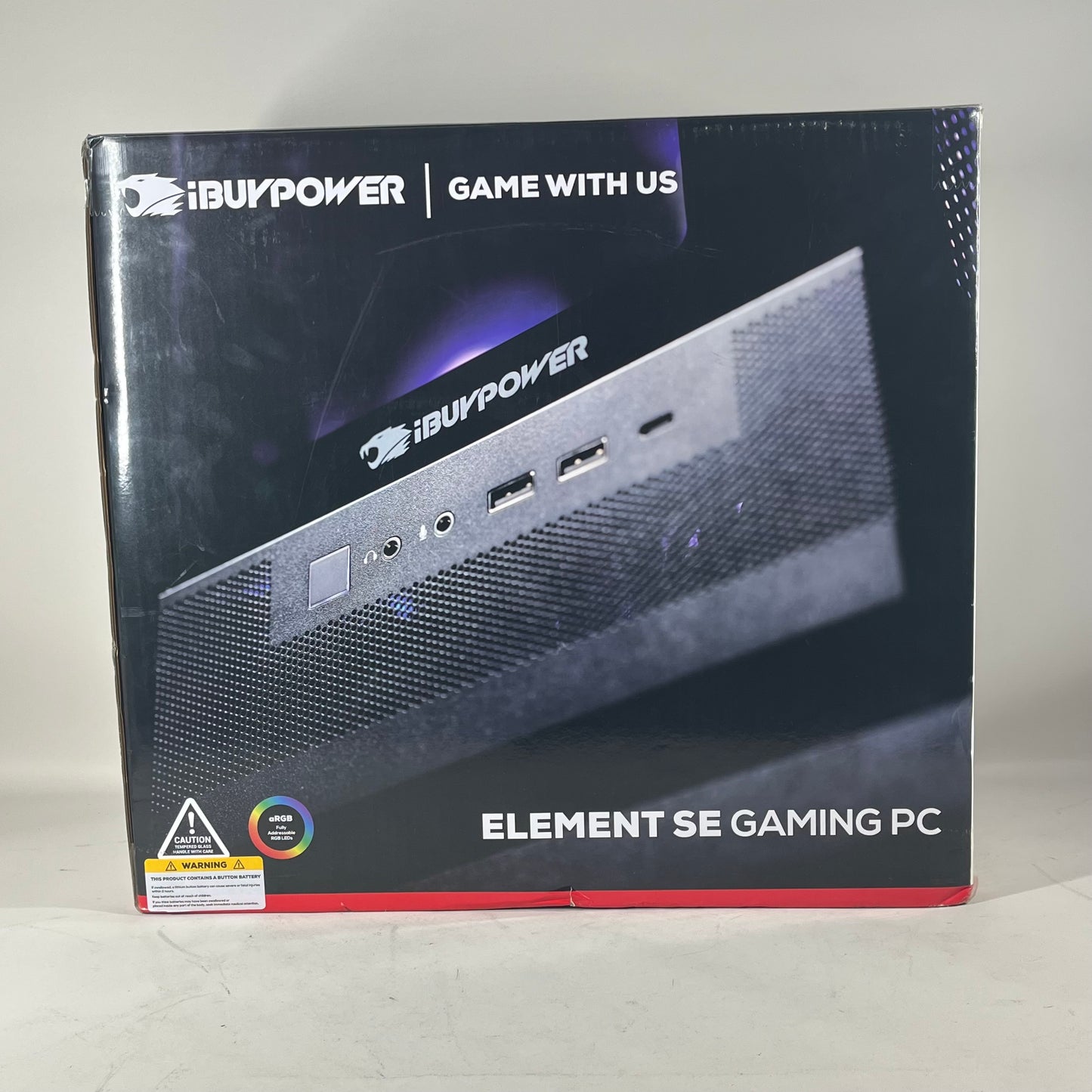 New iBuyPower Element SE AMD Ryzen 7 32GB RAM Radeon RX 7700 XT