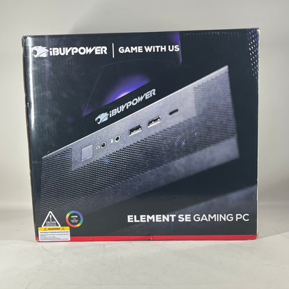 New iBuyPower Element SE AMD Ryzen 7 32GB RAM Radeon RX 7700 XT