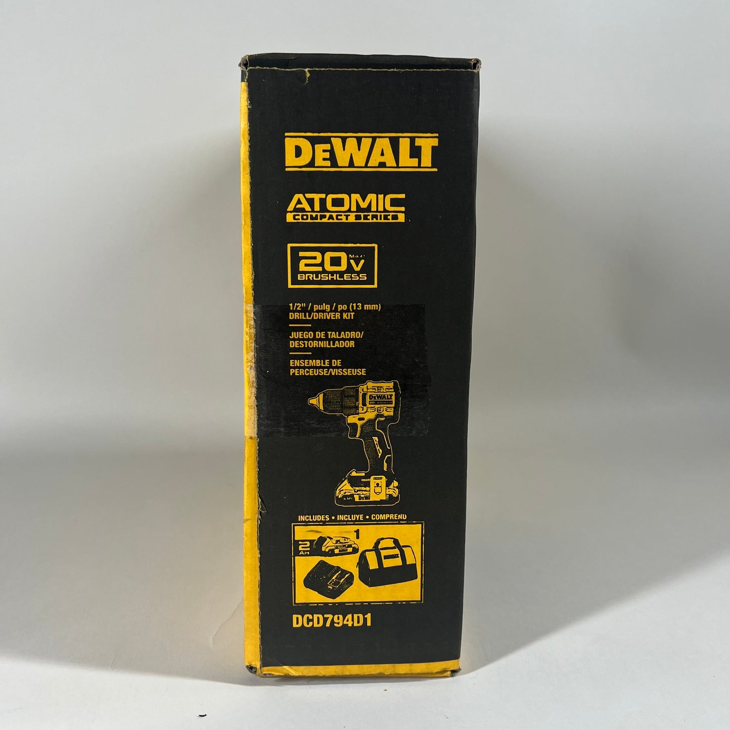 New DeWalt DCD794D1 20V 1/4" Impact Driver Kit