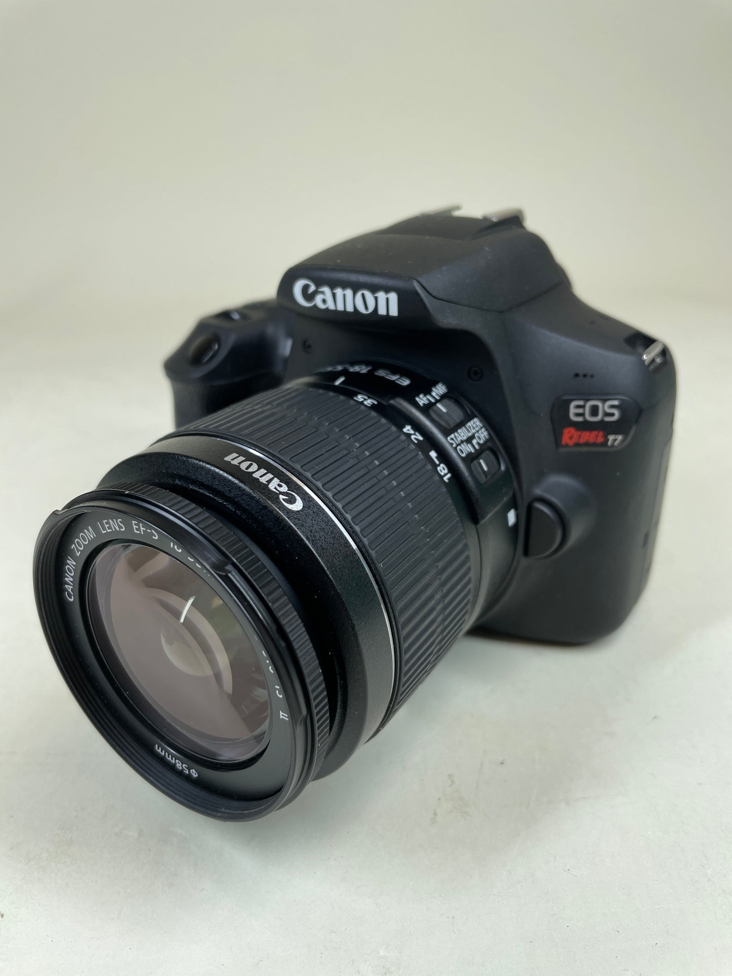 Canon EOS Rebel T7 24.1MP Digital SLR DSLR Camera 3633 Shutter Count