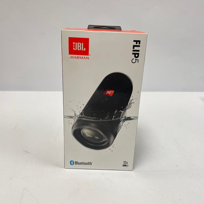 New JBL Flip 5 Portable Party Speaker Black JBLFLIP5