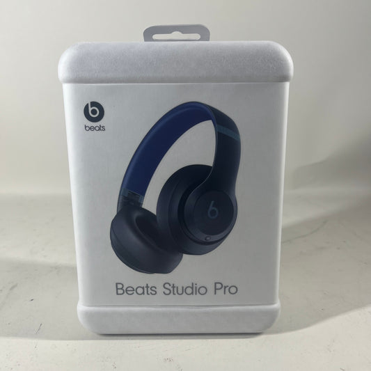 New Beats Studio Pro Wireless Over-Ear Bluetooth Headphones Navy MQTQ3LL/A