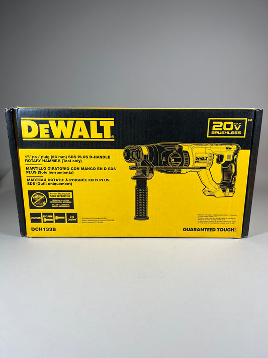 New Open Box DeWalt DCH133B 20V Rotary Hammer