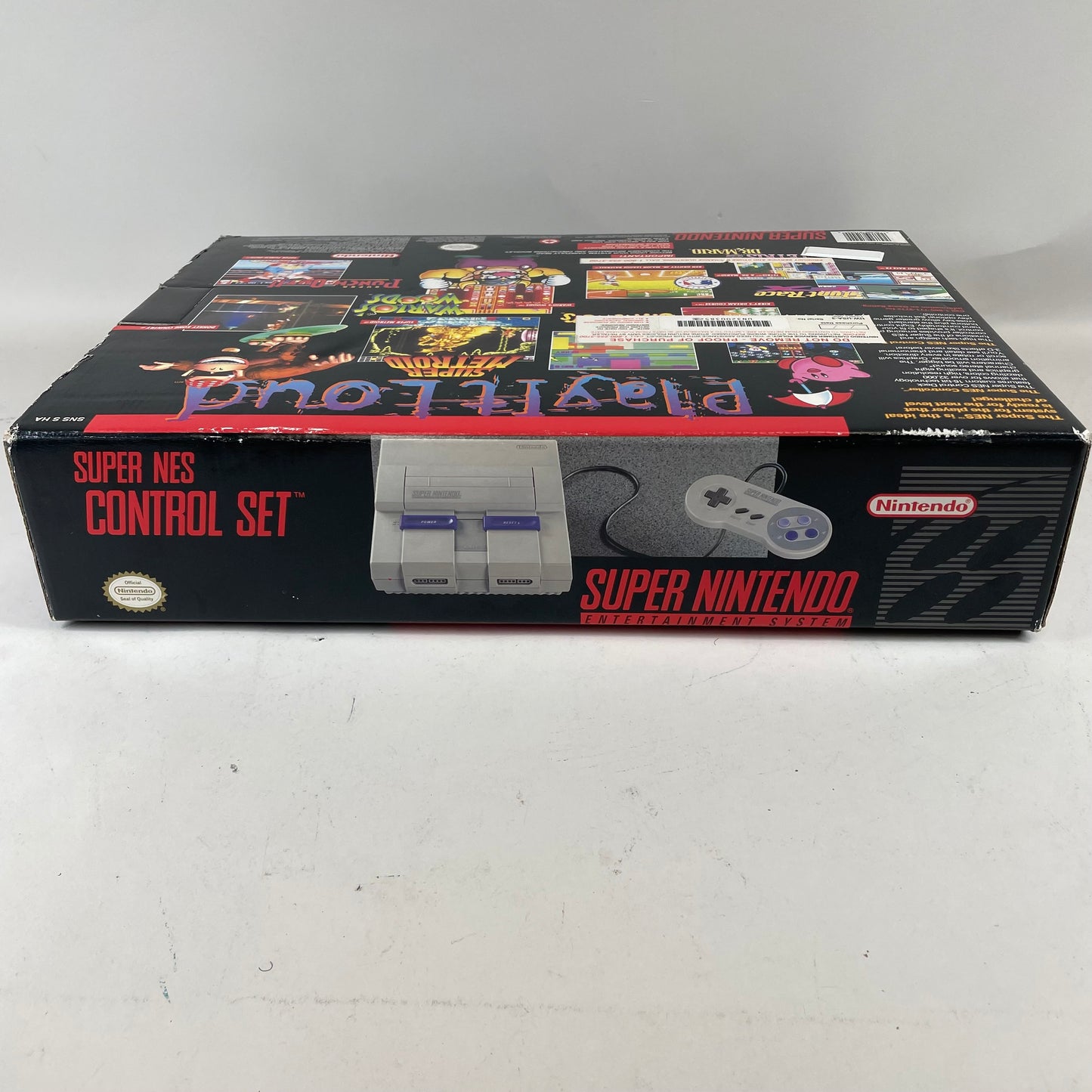 New Nintendo Super Nintendo Entertainment System SNES Video Game Console SNS-001