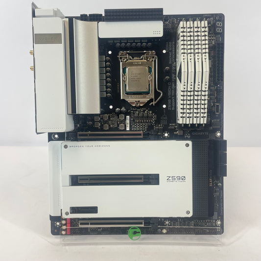 Gigabyte Z590 Vision D LGA 1200 i9 11th Gen ATX Intel 32GB RAM Motherboard Combo