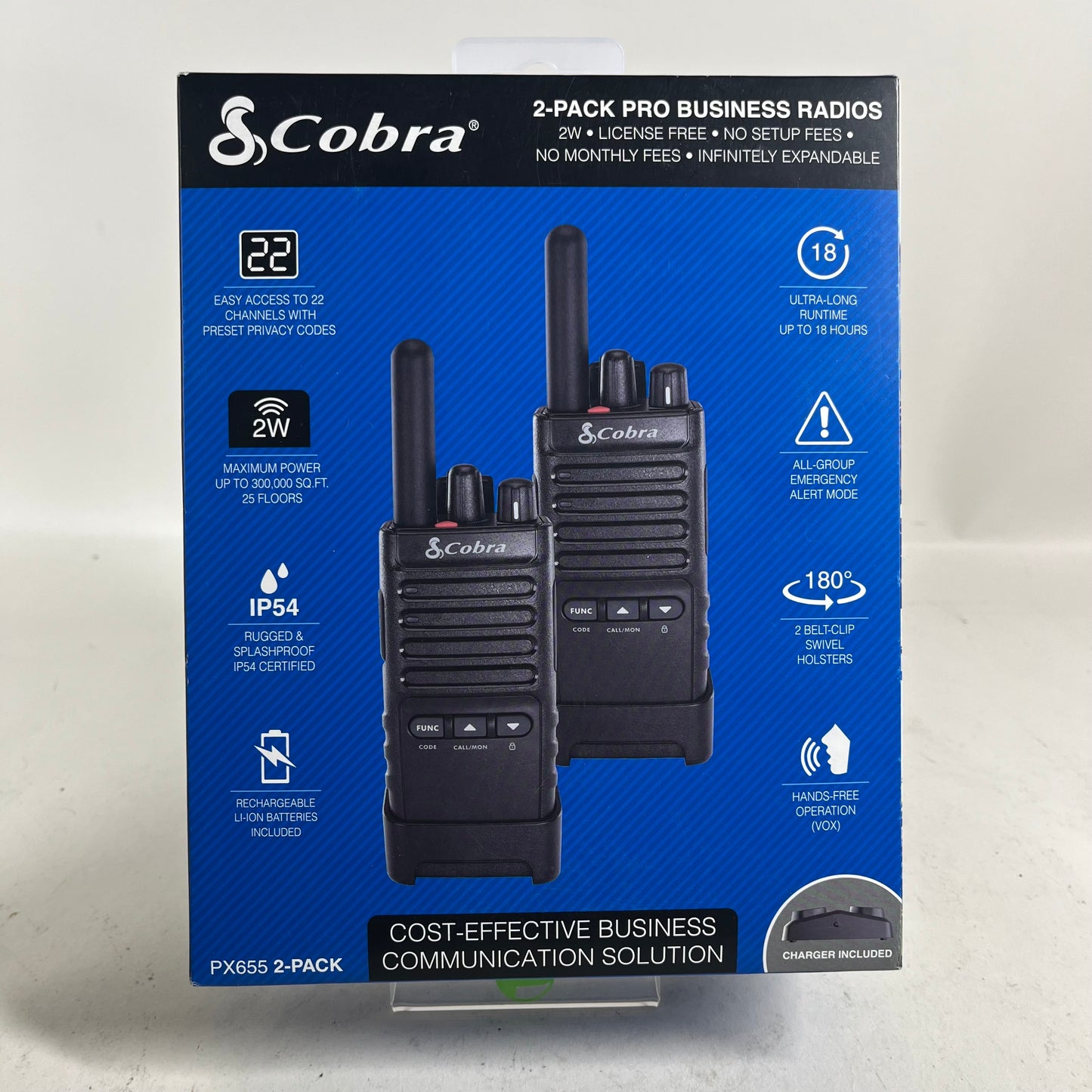 New Cobra Business Radio PX655