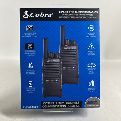 New Cobra Business Radio PX655