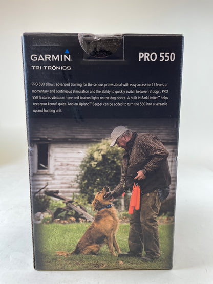 New Garmin Pro 550 Eletric Dog Collar Trainer 010-01202-00