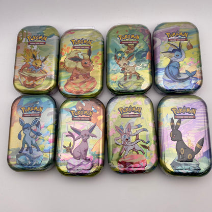 New Pokemon TCG Prismatic Evolutions Mini Tin