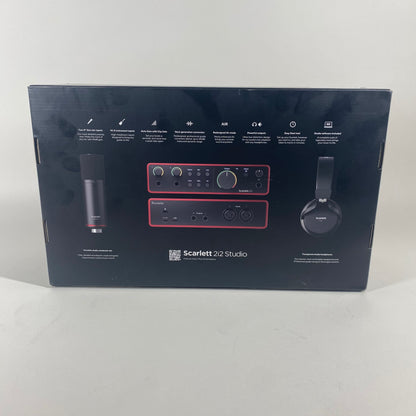FOCUSRITE 2I2 STUDIO Audio Interface Bundle MOSC0040