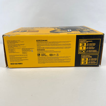 New DeWalt DCD1007WW1 20V 1/2 Hammer Drill Driver Set