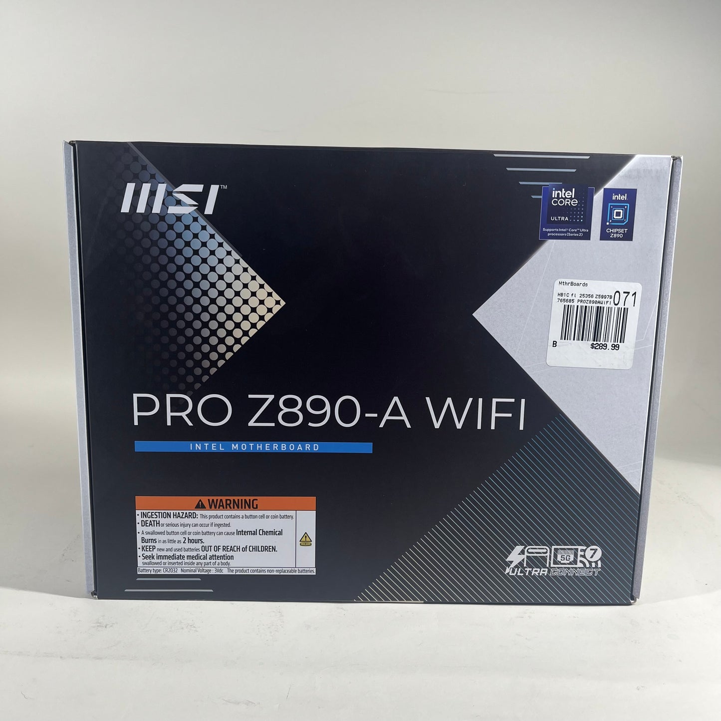 New MSi Pro Z890-A Wifi LGA 1851 ATX Motherboard
