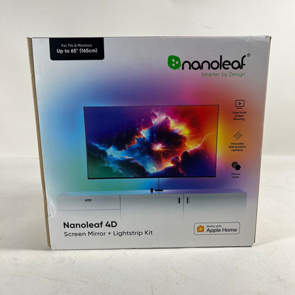 New Nanoleaf 4D Screen Mirror + Lightstrip Kit NF082K03-40LS