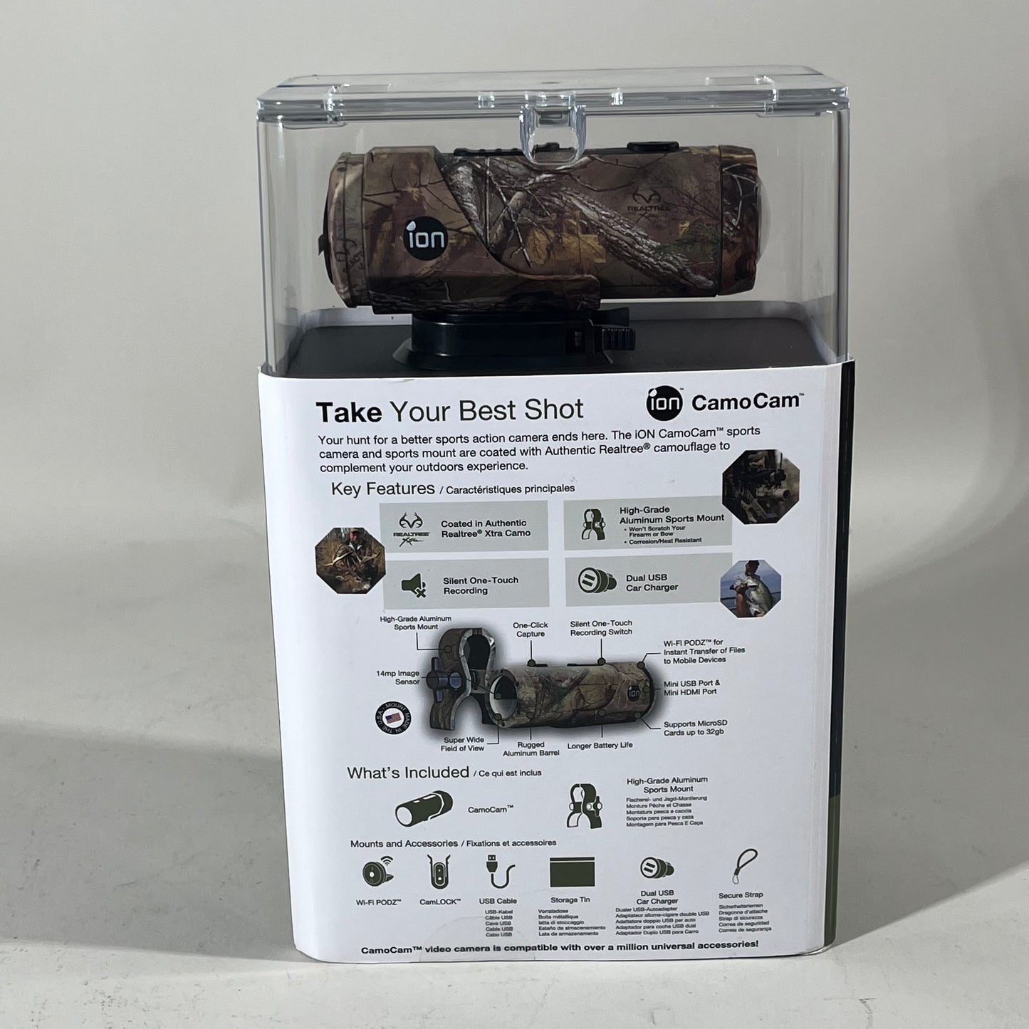 New Ion CamoCam 1080p HD Trail Camera NW71023