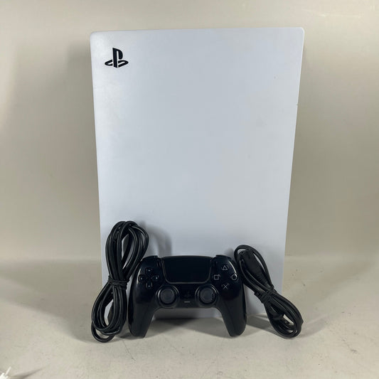 Sony PlayStation 5 Disc Edition PS5 825GB White Console Gaming System CFI-1015A