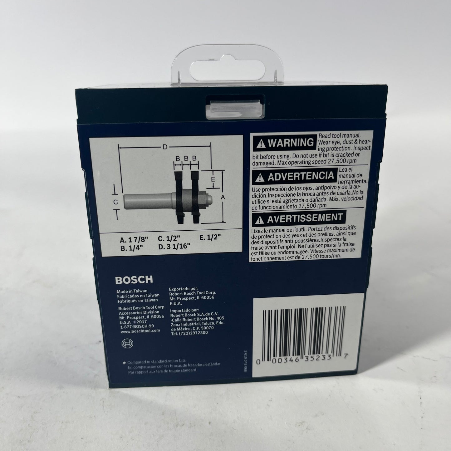 New Bosch 84624MC Tongue and Groove