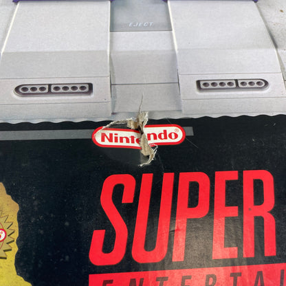 New Nintendo Super Nintendo Entertainment System SNES Video Game Console SNS-001