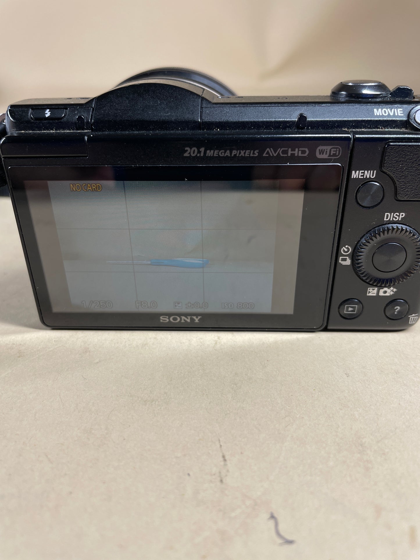 Sony Alpha A5000 20.1MP Compact Mirrorless Digital Camera 8319 Shutter Count With E 3.5-5.6/PZ 16-50 OSS