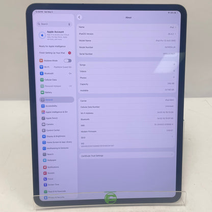 Unlocked Apple iPad Pro 13" M4 256GB Space Black NVXR3LL/A