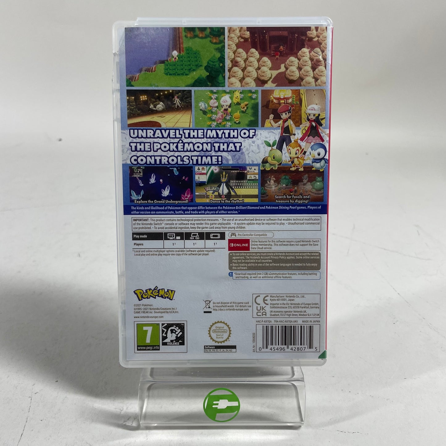 Pokémon Brilliant Diamond (Nintendo Switch, 2021) PAL