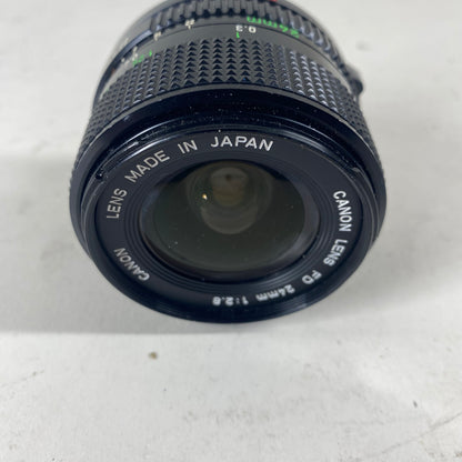 Canon FD 1:2.8 24mm Manual Lens