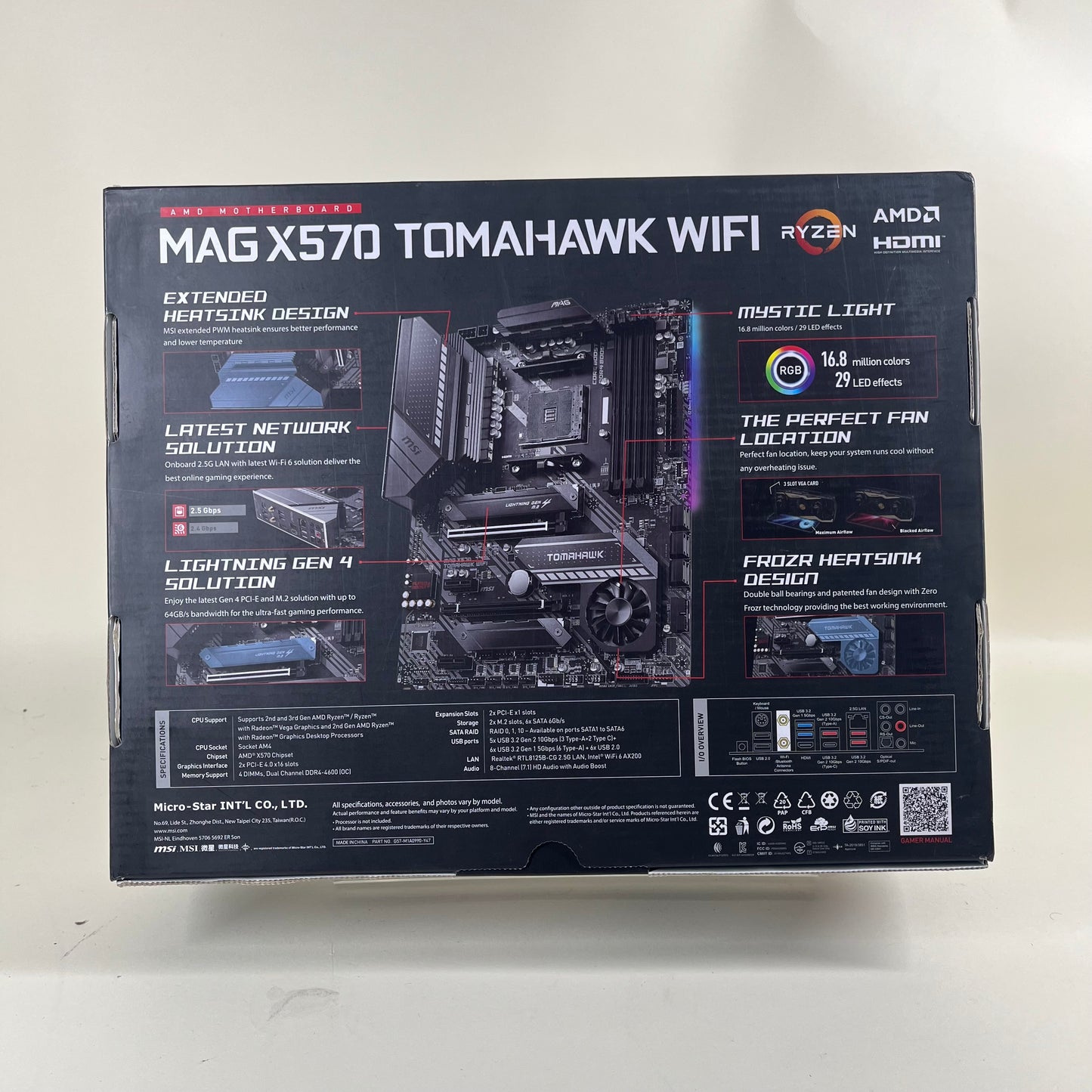 MSi Mag x570 Tomahawk Am4 ATX