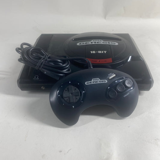 Sega Genesis 16-Bit Video Game Console Black 1601
