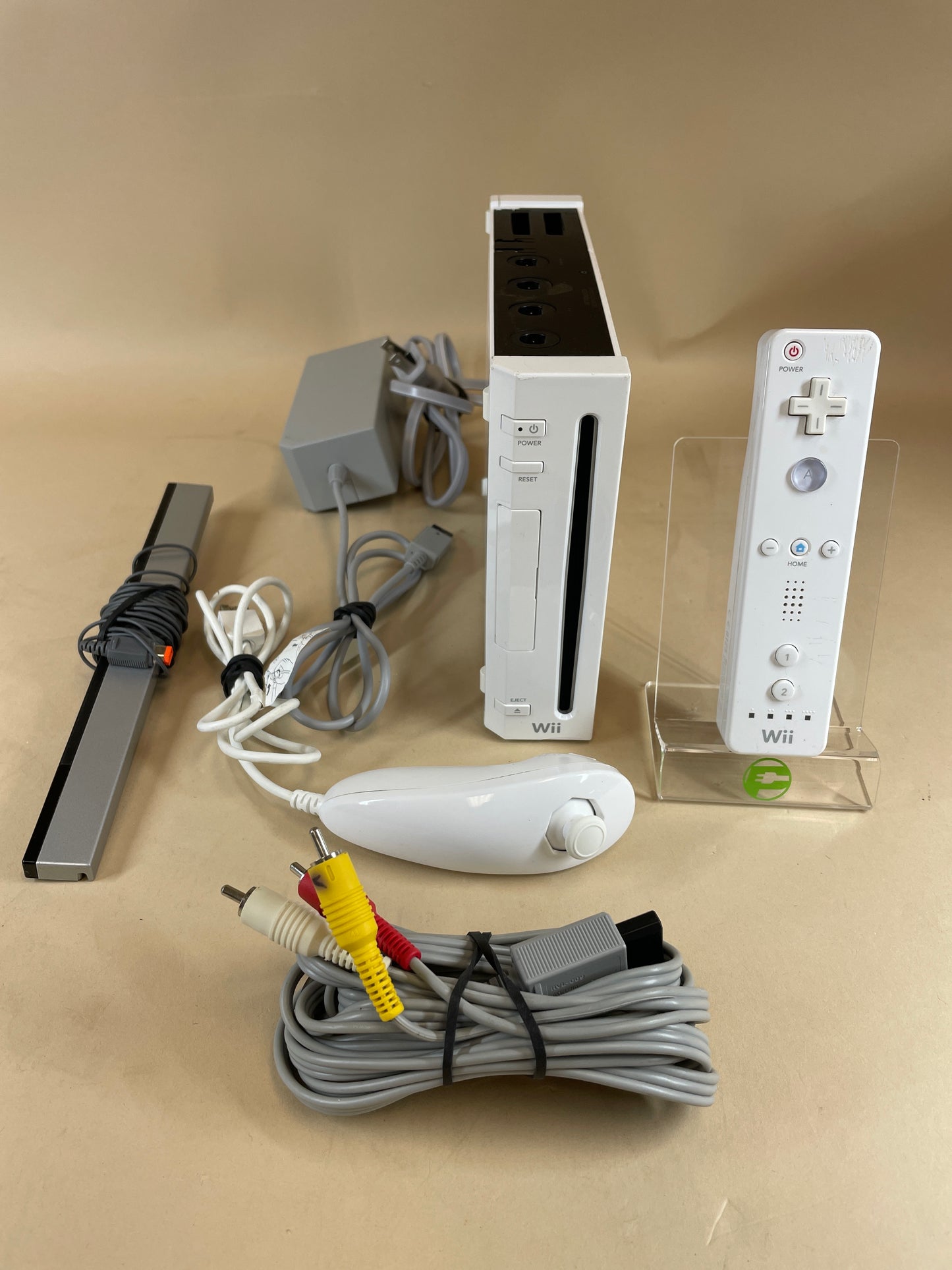 Nintendo Wii Video Game Console RVL-001 White