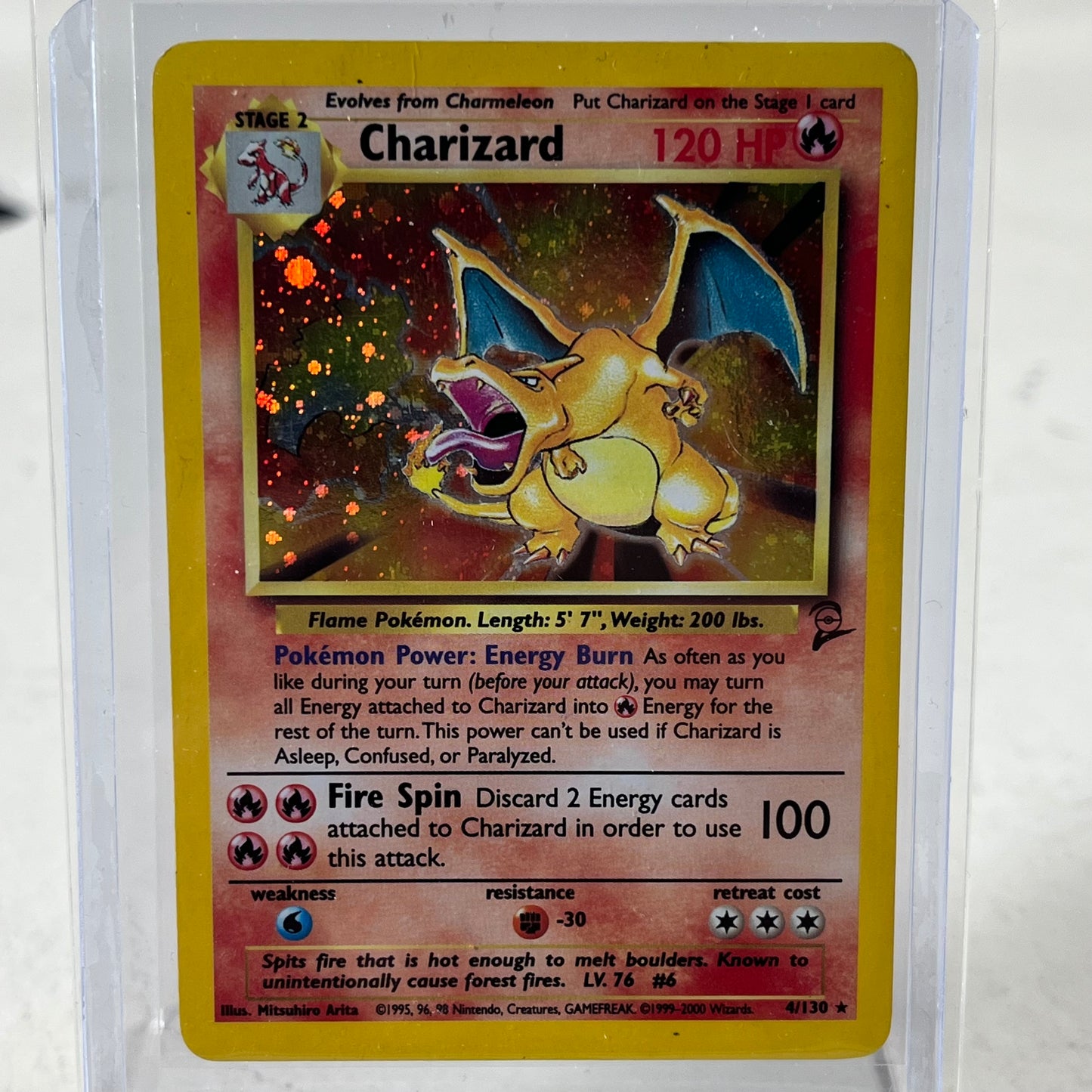 Pokémon TCG Base Set 2 Charizard 4/130 English
