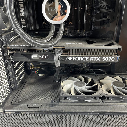 CyberPower Custom PC Ryzen 5 7600x3d 4.10GHz 64GB RAM 1TB SSD AMD Nvidia Geforce RTX 5070