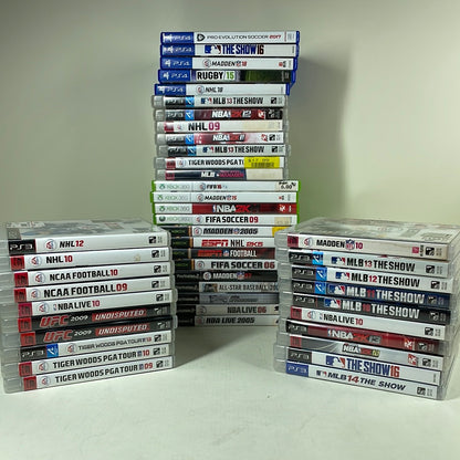 Lot of 20 Sports Games YOU PICK CONSOLE