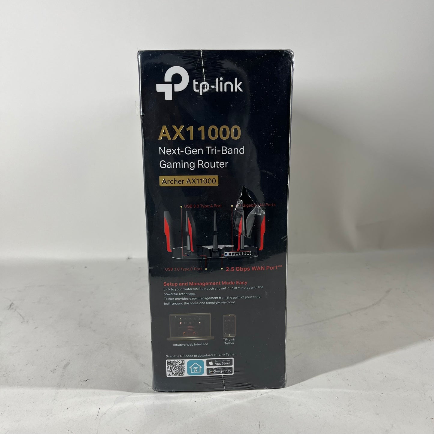 New TP-Link ARCHER Tri Band WiFi 6 AX11000 Gaming Router
