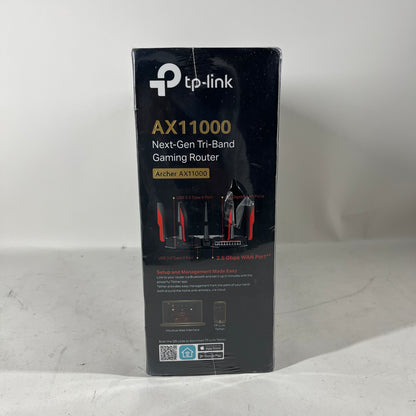 New TP-Link ARCHER Tri Band WiFi 6 AX11000 Gaming Router