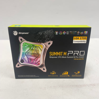 New BITSPOWER SUMMIT M PRO CPU BLOCK CPU Block