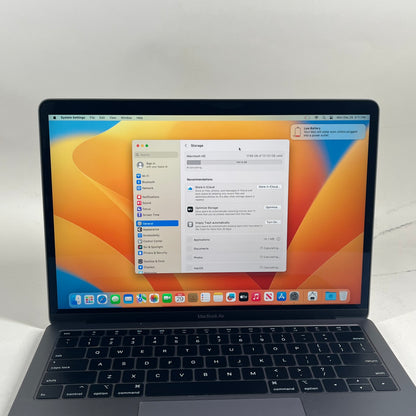 2019 Apple MacBook Air 13.3" i5 1.6GHz 8GB RAM 128GB SSD Space Gray A1932