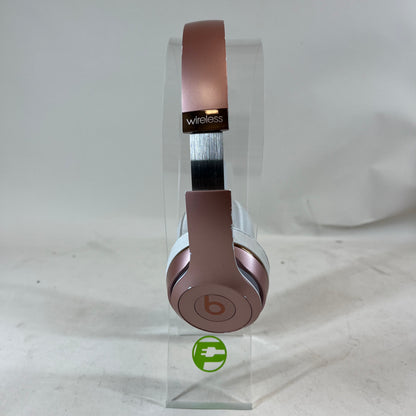 Beats Solo3 Wireless Over-Ear Bluetooth Headphones Coral Pink A1796