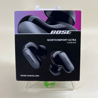 New Bose QuietComfort Ultra In-Ear Noise Cancelling Bluetooth Headphones Black 